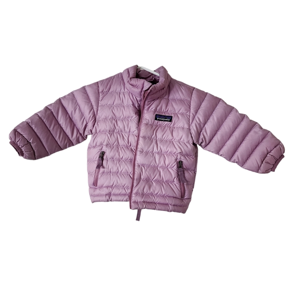 Patagonia Baby Girls Duck Down Insulated Puffer Jacket Size 12-18M